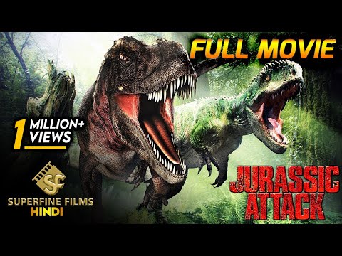 Jurassic Attack | Full Hindi Dubbed Hollywood Dinosaur Movie | English Movies in Hindi 2022