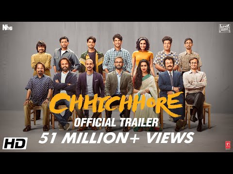 Chhichhore | Official Trailer | Nitesh Tiwari | Sushant | Shraddha | Sajid Nadiadwala | 6th Sept