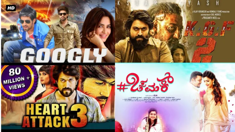 Top 10 Must Watch New Kannada Action Movies Dubbed In Hindi!