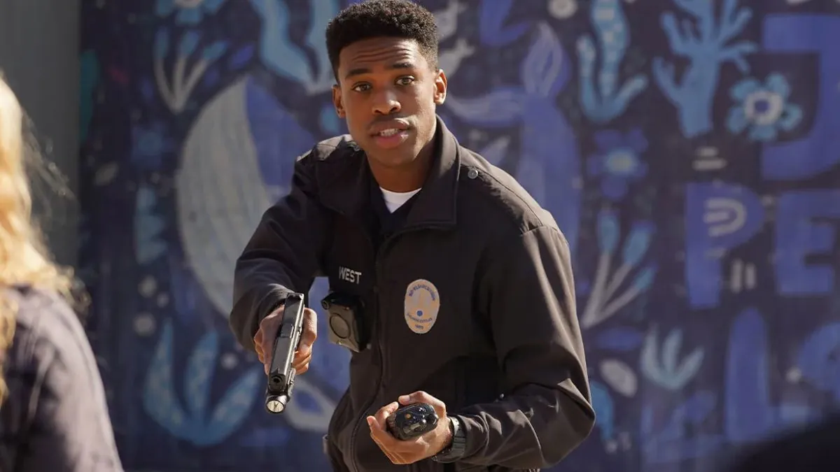 Officer West of 'The Rookie'