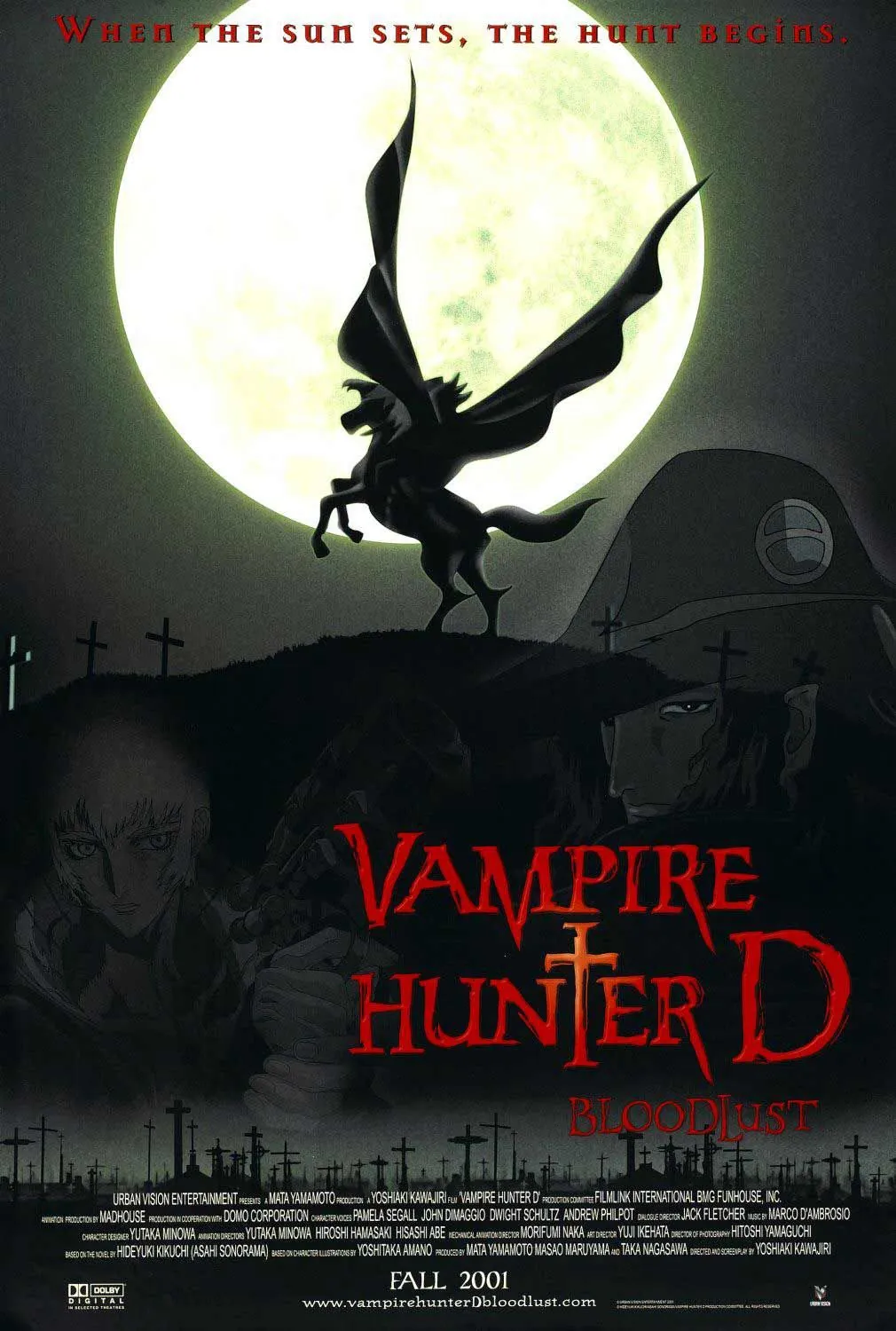 Vampire Hunter D Bloodlust (2000)d