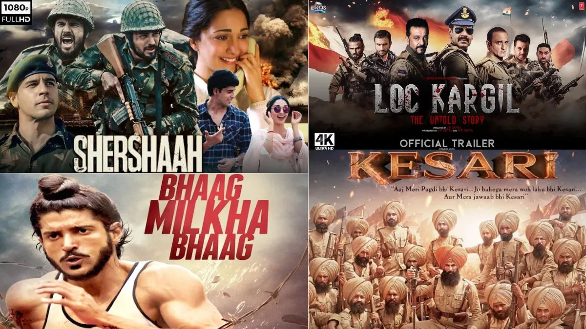 Bollywood Movies based on Indian Army